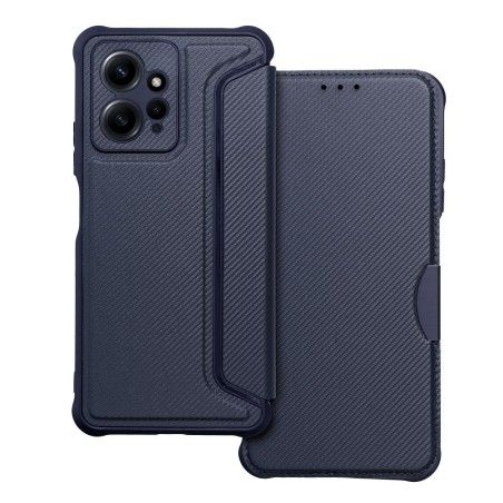 Funda Libro Magnética Antigolpes para Xiaomi Redmi Note 12 4G color Azul
