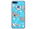 Funda Gel Tpu para Huawei Honor 7A / Y6 2018 Diseño Mariposas Dibujos