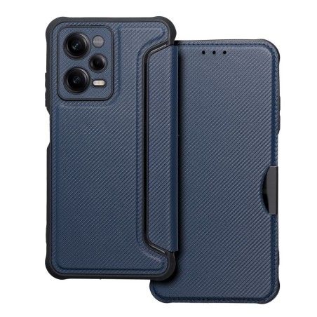 Funda Libro Magnética Antigolpes para Xiaomi Redmi Note 12 Pro 5G color Azul