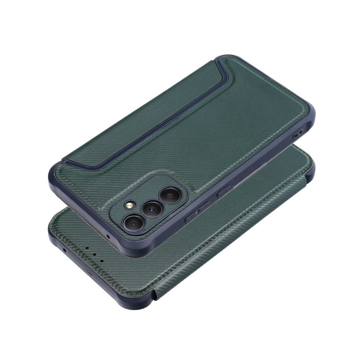 Funda Libro Magnética Antigolpes para Samsung Galaxy A35 5G color Verde