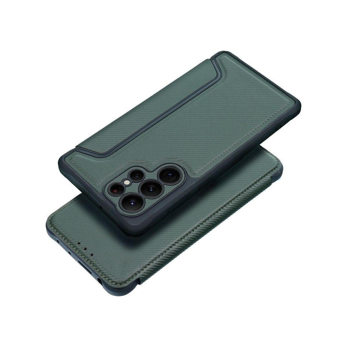 Funda Libro Magnética Antigolpes para Samsung Galaxy S24 Ultra 5G color Verde