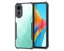 Funda Transparente Reforzada con Borde Negro para Oppo A78 4G