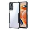 Funda Transparente Reforzada con Borde Negro para Xiaomi Redmi Note 12 Pro 4G