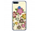 Funda Gel Tpu para Huawei Honor 7A / Y6 2018 Diseño Primavera En Flor Dibujos