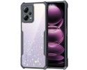 Funda Transparente Reforzada con Borde Negro para Xiaomi Redmi Note 12 Pro 5G