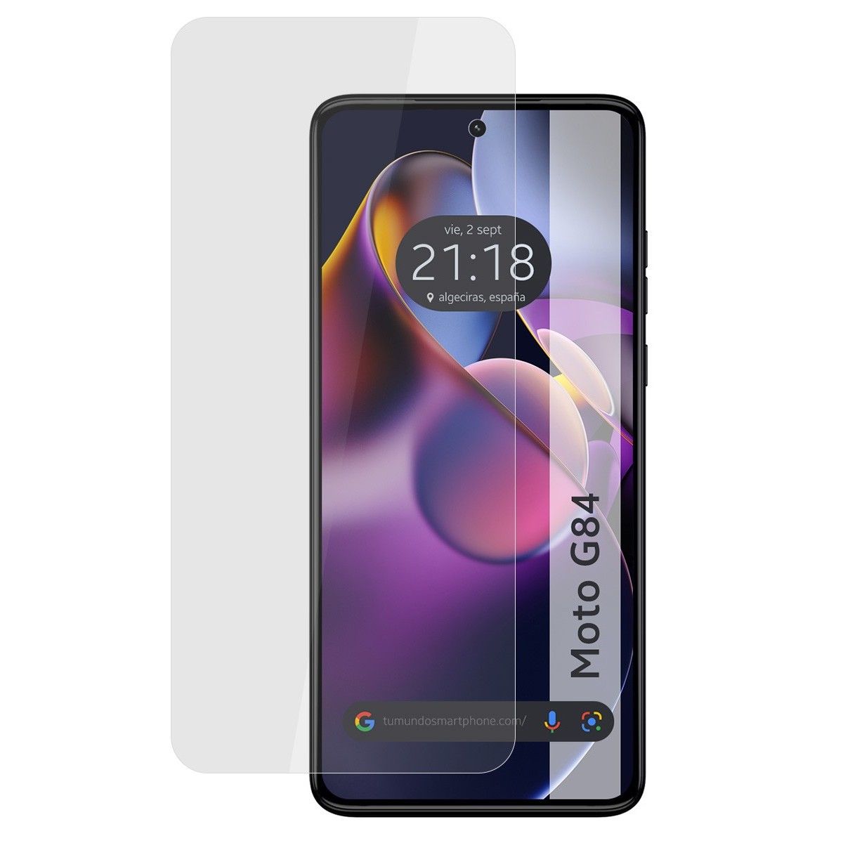Protector Cristal Templado para Motorola Moto G84 5G Vidrio