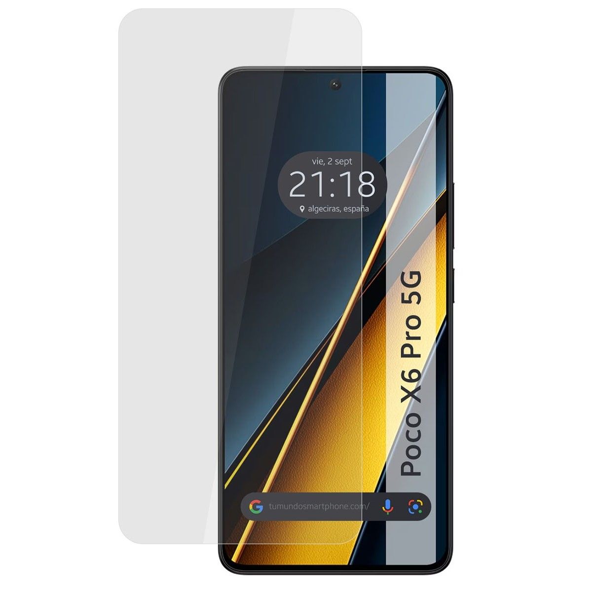 Protector Cristal Templado para Xiaomi Poco X6 Pro 5G Vidrio