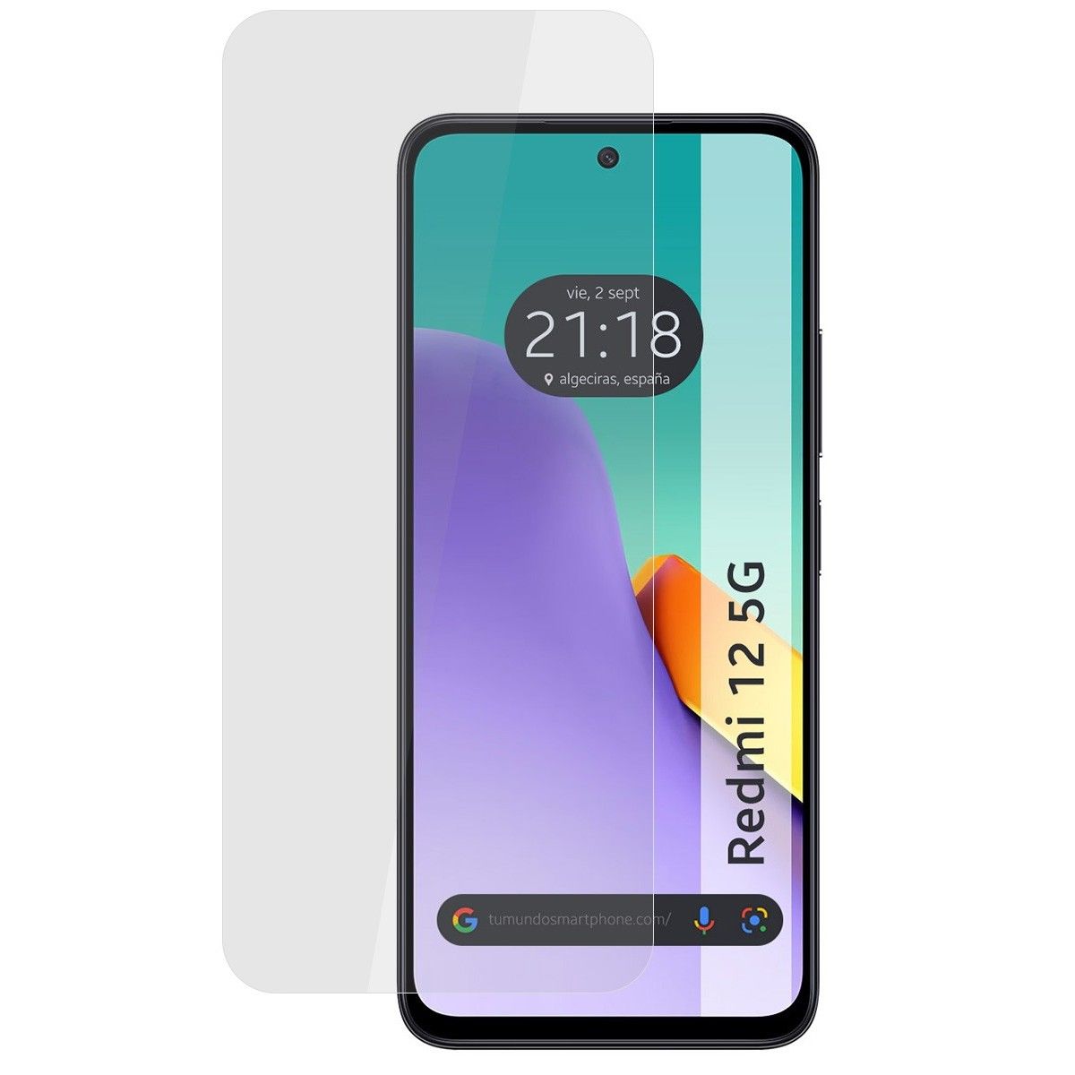 Protector Cristal Templado para Xiaomi Redmi 12 5G Vidrio