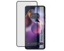 Protector Cristal Templado Completo 5D Full Glue Negro para Motorola Moto G84 5G Vidrio
