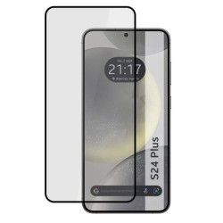 Protector Cristal Templado Completo 5D Full Glue Negro para Samsung Galaxy S24+ Plus 5G Vidrio