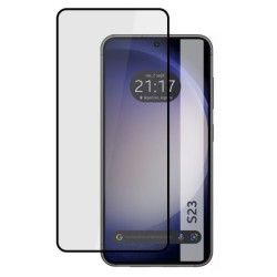Protector Cristal Templado Completo 5D Full Glue Negro para Samsung Galaxy S23 5G Vidrio