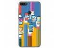 Funda Gel Tpu para Huawei Honor 7C / Y7 2018 Diseño Apps Dibujos
