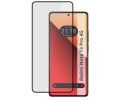 Protector Cristal Templado Completo 5D Full Glue Negro para Xiaomi Redmi Note 13 Pro 4G Vidrio