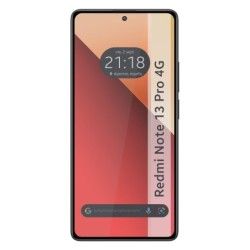 Protector Cristal Templado Completo 5D Full Glue Negro para Xiaomi Redmi Note 13 Pro 4G Vidrio 2