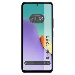 Protector Cristal Templado Completo 5D Full Glue Negro para Xiaomi Redmi 12 Vidrio 2