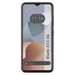 Protector Cristal Templado Completo 5D Full Glue Negro para Zte Blade A73 4G Vidrio 2