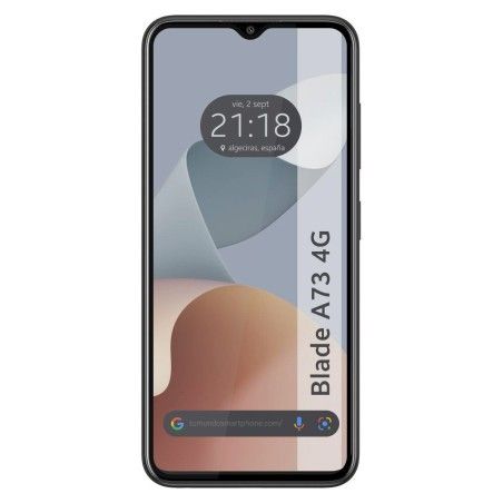 Protector Cristal Templado Completo 5D Full Glue Negro para Zte Blade A73 4G Vidrio