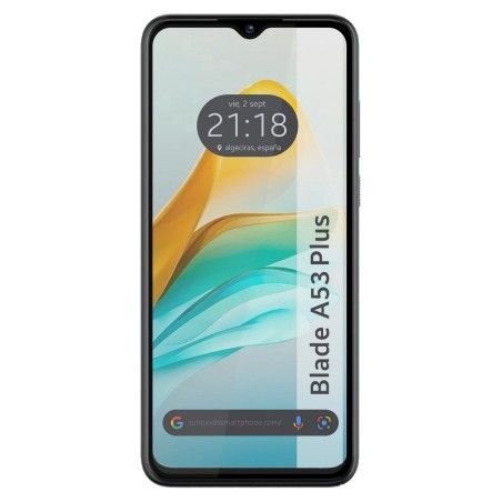 Protector Cristal Templado Completo 5D Full Glue Negro para Zte Blade A53 Plus Vidrio