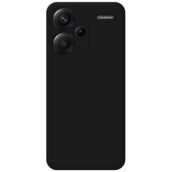 Funda Silicona Líquida Ultra Suave para Xiaomi Redmi Note 13 Pro+ Plus 5G color Negra 2