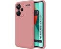 Funda Silicona Líquida Ultra Suave para Xiaomi Redmi Note 13 Pro+ Plus 5G color Rosa