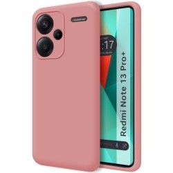 Funda Silicona Líquida Ultra Suave para Xiaomi Redmi Note 13 Pro+ Plus 5G color Rosa