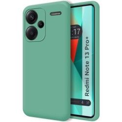 Funda Silicona Líquida Ultra Suave para Xiaomi Redmi Note 13 Pro+ Plus 5G color Verde