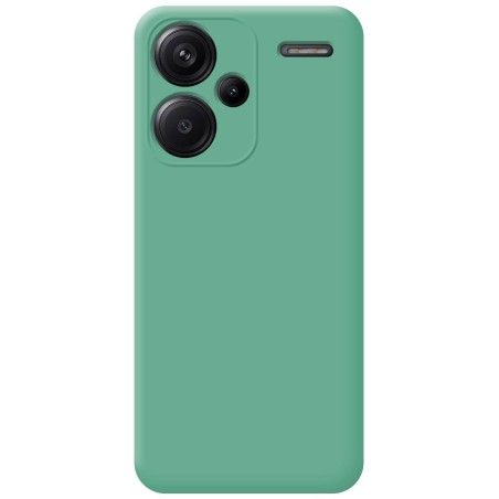 Funda Silicona Líquida Ultra Suave para Xiaomi Redmi Note 13 Pro+ Plus 5G color Verde