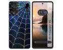 Funda Silicona Transparente para TCL 40 NXTPAPER diseño Araña Dibujos