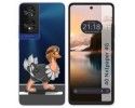 Funda Silicona Transparente para TCL 40 NXTPAPER diseño Avestruz Dibujos