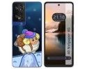 Funda Silicona Transparente para TCL 40 NXTPAPER diseño Cabra Dibujos