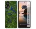 Funda Silicona Transparente para TCL 40 NXTPAPER diseño Jungla Dibujos