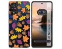 Funda Silicona Transparente para TCL 40 NXTPAPER diseño Otoño Dibujos