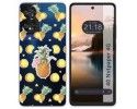 Funda Silicona Transparente para TCL 40 NXTPAPER diseño Piña Dibujos