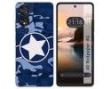 Funda Silicona para TCL 40 NXTPAPER diseño Camuflaje 03 Dibujos