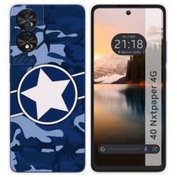 Funda Silicona para TCL 40 NXTPAPER diseño Camuflaje 03 Dibujos