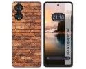 Funda Silicona para TCL 40 NXTPAPER diseño Ladrillo 04 Dibujos