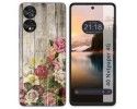 Funda Silicona para TCL 40 NXTPAPER diseño Madera 08 Dibujos