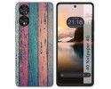 Funda Silicona para TCL 40 NXTPAPER diseño Madera 10 Dibujos
