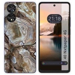 Funda Silicona para TCL 40 NXTPAPER diseño Mármol 14 Dibujos