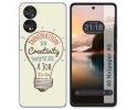 Funda Silicona para TCL 40 NXTPAPER diseño Creativity Dibujos
