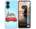 Funda Silicona para TCL 40 NXTPAPER diseño Furgoneta Dibujos