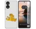 Funda Silicona para TCL 40 NXTPAPER diseño Leones Dibujos