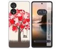 Funda Silicona para TCL 40 NXTPAPER diseño Pajaritos Dibujos