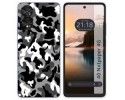 Funda Silicona para TCL 40 NXTPAPER diseño Snow Camuflaje Dibujos