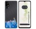 Funda Silicona Transparente para TCL 40 NXTPAPER 5G diseño Hipo Dibujos