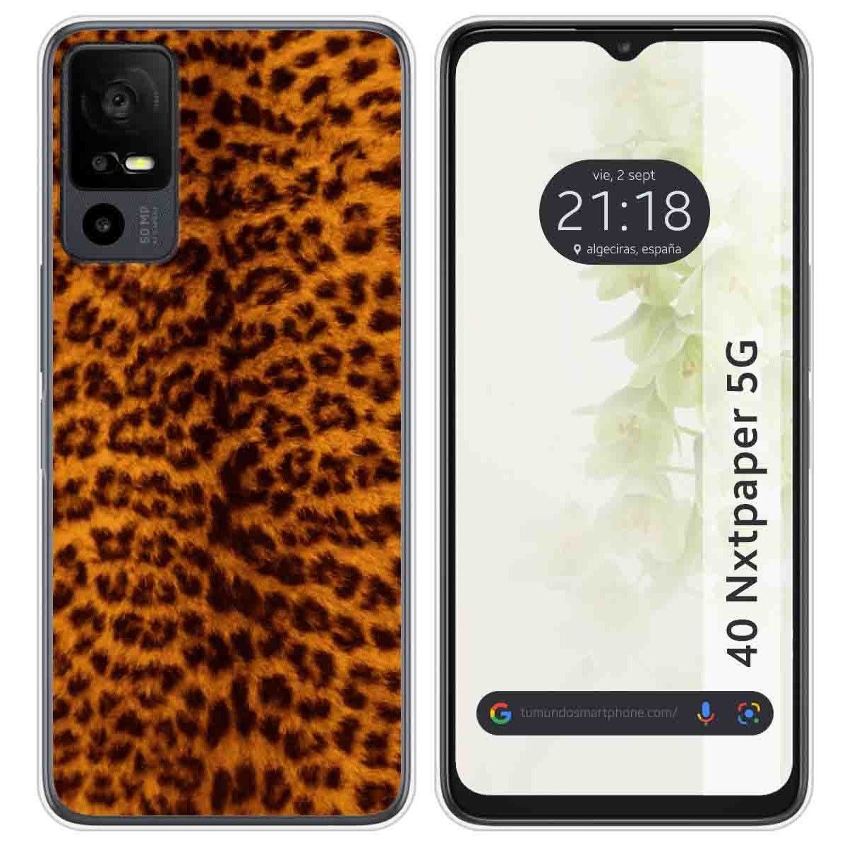 Funda Silicona para TCL 40 NXTPAPER 5G diseño Animal 03 Dibujos