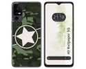 Funda Silicona para TCL 40 NXTPAPER 5G diseño Camuflaje 01 Dibujos