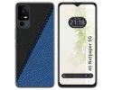 Funda Silicona para TCL 40 NXTPAPER 5G diseño Cuero 02 Dibujos