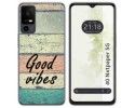 Funda Silicona para TCL 40 NXTPAPER 5G diseño Madera 01 Dibujos