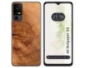 Funda Silicona para TCL 40 NXTPAPER 5G diseño Madera 04 Dibujos